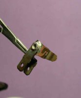 View of finished clip